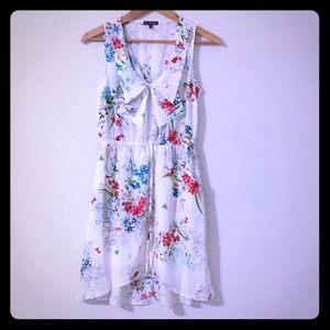 3/$20 BeBop white floral dress